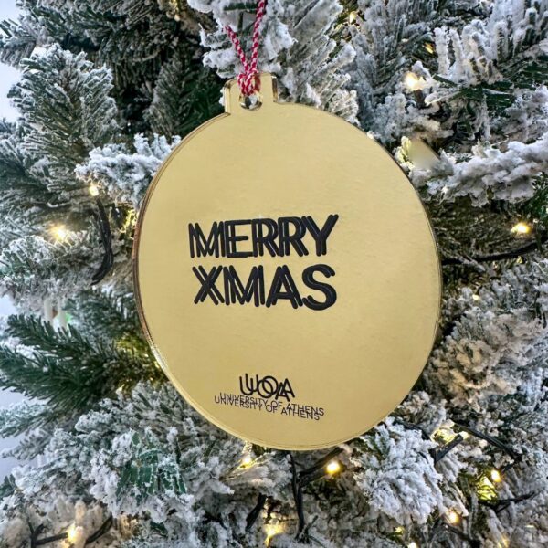 UOA Christmas Ornament Gold