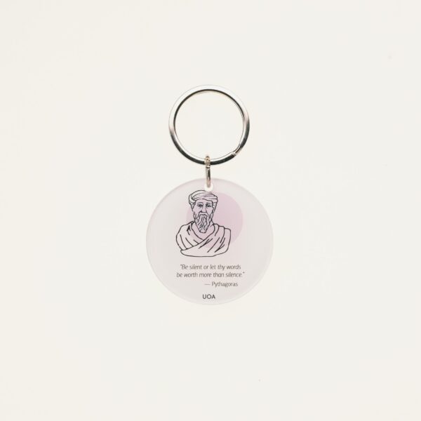 Plexiglass Keychain Pythagoras