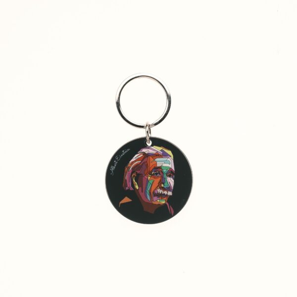 Μπρελόκ plexi glass Albert Einstein