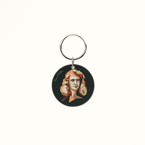 Μπρελόκ plexi glass Isaac Newton