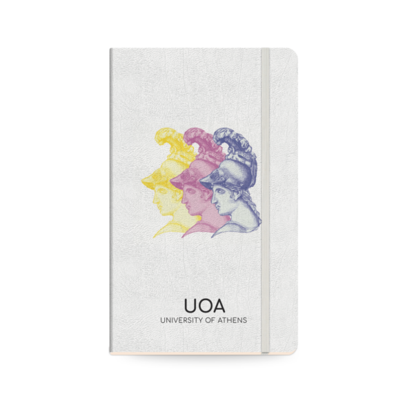 White Athena Notebook — Front Cover